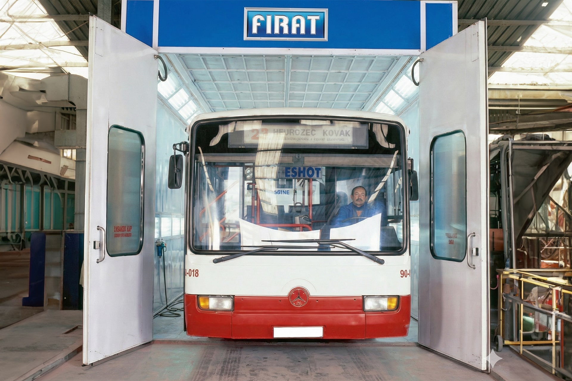 Otobüs ve Kamyon Boya Kabinleri